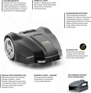 Robot koszący Stiga Autoclip 225 S 9