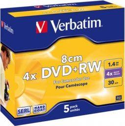 Verbatim DVD+RW/5/Box 1.4GB 2x 43565 1