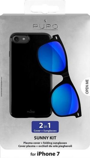 Puro Sunny Kit etui dla iPhone 7/8 + okulary (IPC747SUNNYKIT1BLK) 4
