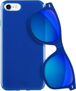 Puro Sunny Kit etui dla iPhone 7/8 + okulary (IPC747SUNNYKIT1BLUE) 1