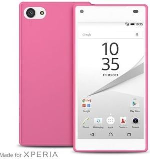 Puro Slim 0.3 dla Sony Z5 Compact + folia (SYXZ5C03PNK) 3