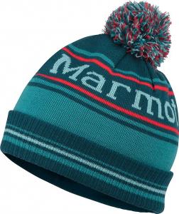 Marmot czapka unisex Retro Pom Hat Deep Teal r. uniwersalny 1
