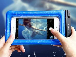 Baseus Baseus etui uniwersalne wodoodporne IPX8 6" blue 4