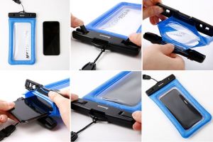 Baseus Baseus etui uniwersalne wodoodporne IPX8 6" blue 6