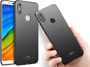 MSVII Etui MSVII Thin Case Xiaomi Redmi Note 5 czarne 6