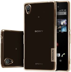 Nillkin Etui Nillkin Nature TPU 0.6mm Sony Xperia M4 Aqua Brown 2