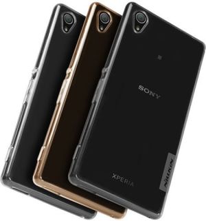 Nillkin Etui Nillkin Nature TPU 0.6mm Sony Xperia M4 Aqua Brown 4