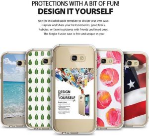 Ringke Etui rearth ringke fusion samsung galaxy a5 2017 Rose Gold 4