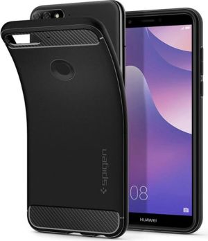 Spigen Etui Spigen Rugged Armor Huawei Y7 Prime 2018 Black 2