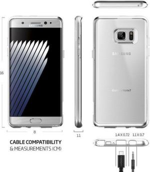 Spigen Etui Spigen Neo Hybrid Crystal Samsung Galaxy Note 7 Satin Silver 2