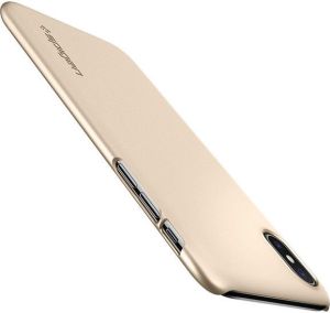 Spigen Etui Spigen SGP Thin Fit Apple iPhone X Champagne Gold 5