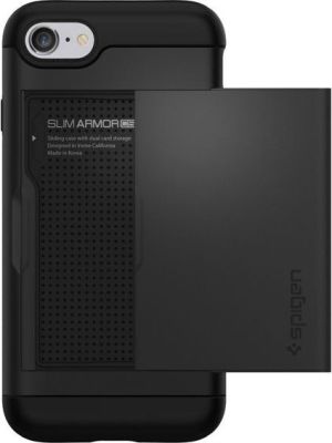 Spigen Etui Spigen Slim Armor CS iPhone 7/8 Gunmetal 4