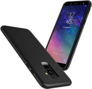 Spigen Etui Spigen Liquid Air Samsung Galaxy A6+ Plus Black 5