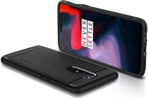 Spigen Etui Spigen Rugged Armor OnePlus 6 Black 3
