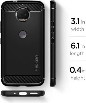 Spigen Etui Spigen Rugged Armor Motorola Moto G5S Plus Black 5
