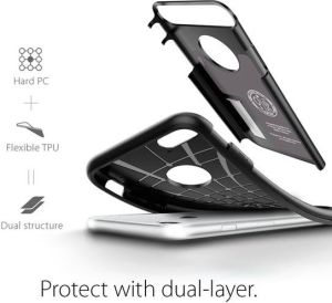 Spigen Etui Spigen Slim Armor iPhone 7/8 Jet Black 3