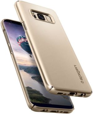 Spigen Etui Spigen SGP Thin Fit Samsung Galaxy S8+ Plus - Maple Gold 4