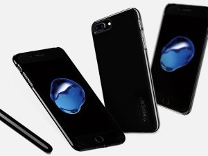 Spigen Etui Spigen Thin Fit iPhone 7/8 Plus Jet Black 5