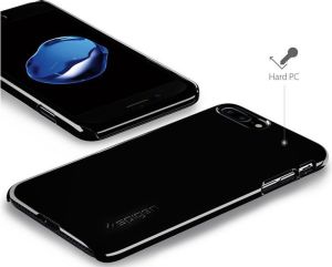 Spigen Etui Spigen Thin Fit iPhone 7/8 Plus Jet Black 6
