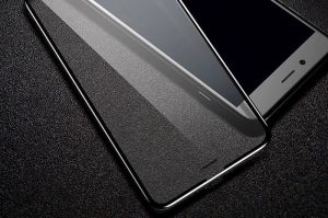 Baseus Baseus szkło silk iPhone 6/ 6s/ 7/ 8 z elastyczną ramką Białe 3