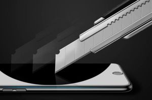 Baseus Baseus szkło silk iPhone 6/ 6s/ 7/ 8 z elastyczną ramką Białe 6