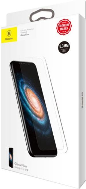 Baseus Baseus szkło hartowane 0.3 mm 9H apple iPhone X przezroczyste 3