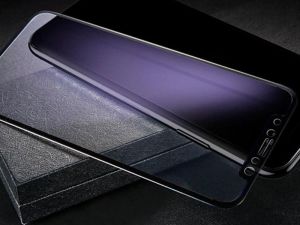 Baseus Baseus Szkło silk Apple iPhone X z elastyczną ramką białe 13