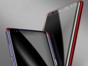 Baseus Baseus szkło hartowane 3D arc Samsung Galaxy Note 8 Białe 10