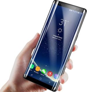 Baseus Baseus szkło hartowane 3D arc Samsung Galaxy Note 8 Białe 4