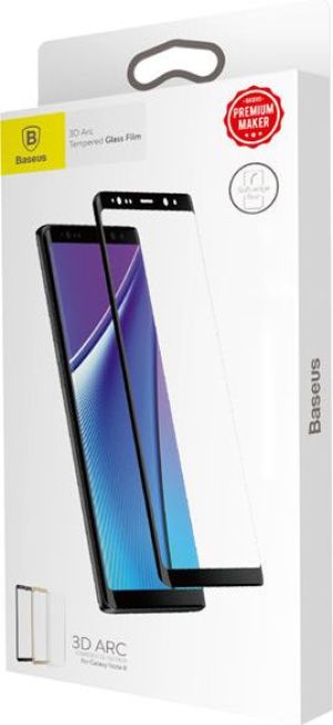 Baseus Baseus szkło hartowane 3D arc Samsung Galaxy Note 8 Białe 5
