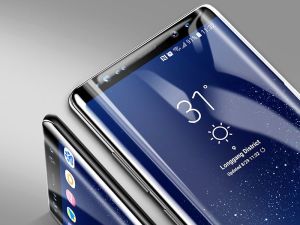 Baseus Baseus szkło hartowane 3D arc Samsung Galaxy Note 8 Białe 6