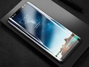 Baseus Baseus szkło hartowane 3D arc Samsung Galaxy Note 8 Białe 7