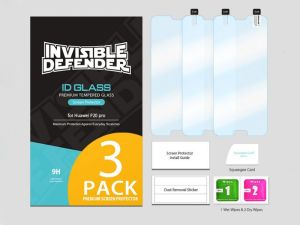 Ringke 3x Szkło Ringke Invisible Defender Huawei P20 Pro 7