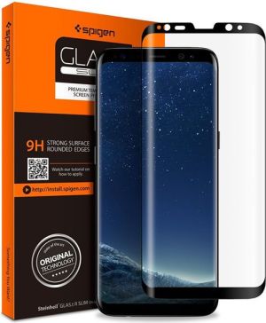 Spigen Spigen Glas.tR szkło do etui Samsung Galaxy S9 black 1