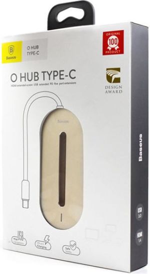 Stacja/replikator Baseus 4w1 USB-C (CABOOK-0V) 2