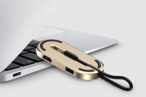 Stacja/replikator Baseus 4w1 USB-C (CABOOK-0V) 5