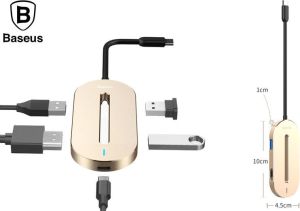 Stacja/replikator Baseus 4w1 USB-C (CABOOK-0V) 8