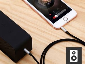 Kabel Baseus Jack 3.5mm - Jack 3.5mm 1m czerwony (27891-uniw) 8