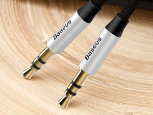 Kabel Baseus Jack 3.5mm - Jack 3.5mm 1m czarny (27890-uniw) 14