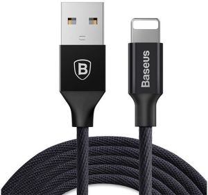 Kabel USB Baseus USB-A - Lightning 1.8 m Czarny (27106-uniw) 1