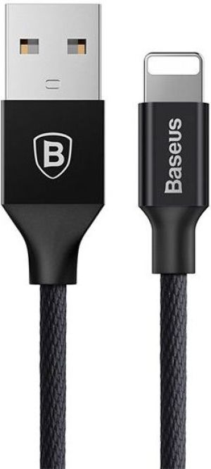Kabel USB Baseus USB-A - Lightning 1.8 m Czarny (27106-uniw) 2