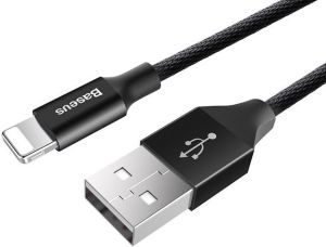 Kabel USB Baseus USB-A - Lightning 1.8 m Czarny (27106-uniw) 3