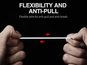 Baseus Baseus AirPods Strap pasek przewód do słuchawek apple white ACGS-A0G 12