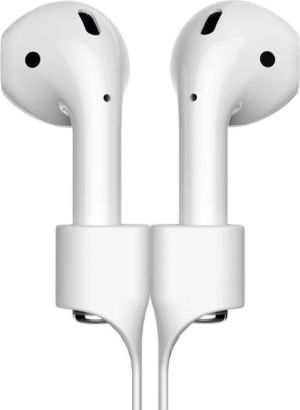 Baseus Baseus AirPods Strap pasek przewód do słuchawek apple white ACGS-A0G 3