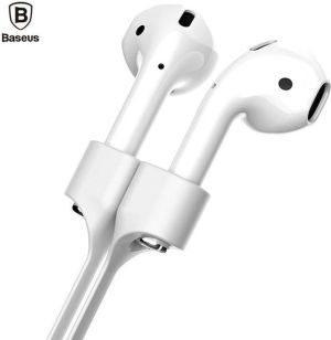 Baseus Baseus AirPods Strap pasek przewód do słuchawek apple white ACGS-A0G 4