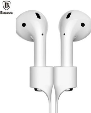 Baseus Baseus AirPods Strap pasek przewód do słuchawek apple white ACGS-A0G 6