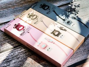 Kabel USB Baseus Kabel Baseus Bear 2a 1m lightning iPhone iPad iPod brązowy 5