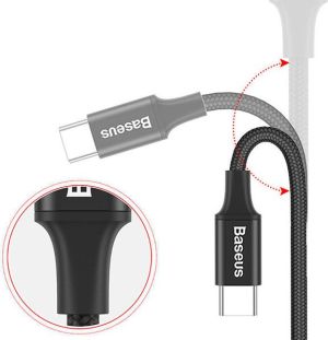 Kabel USB Baseus USB-A - USB-C 2 m Czarny (29247-uniw) 3