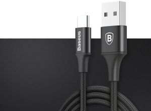 Kabel USB Baseus USB-A - USB-C 2 m Czarny (29247-uniw) 9