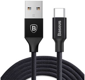 Kabel USB Baseus Baseus kabel USB typ C USB-C 3A 1,2m Yiven Cable Black 2